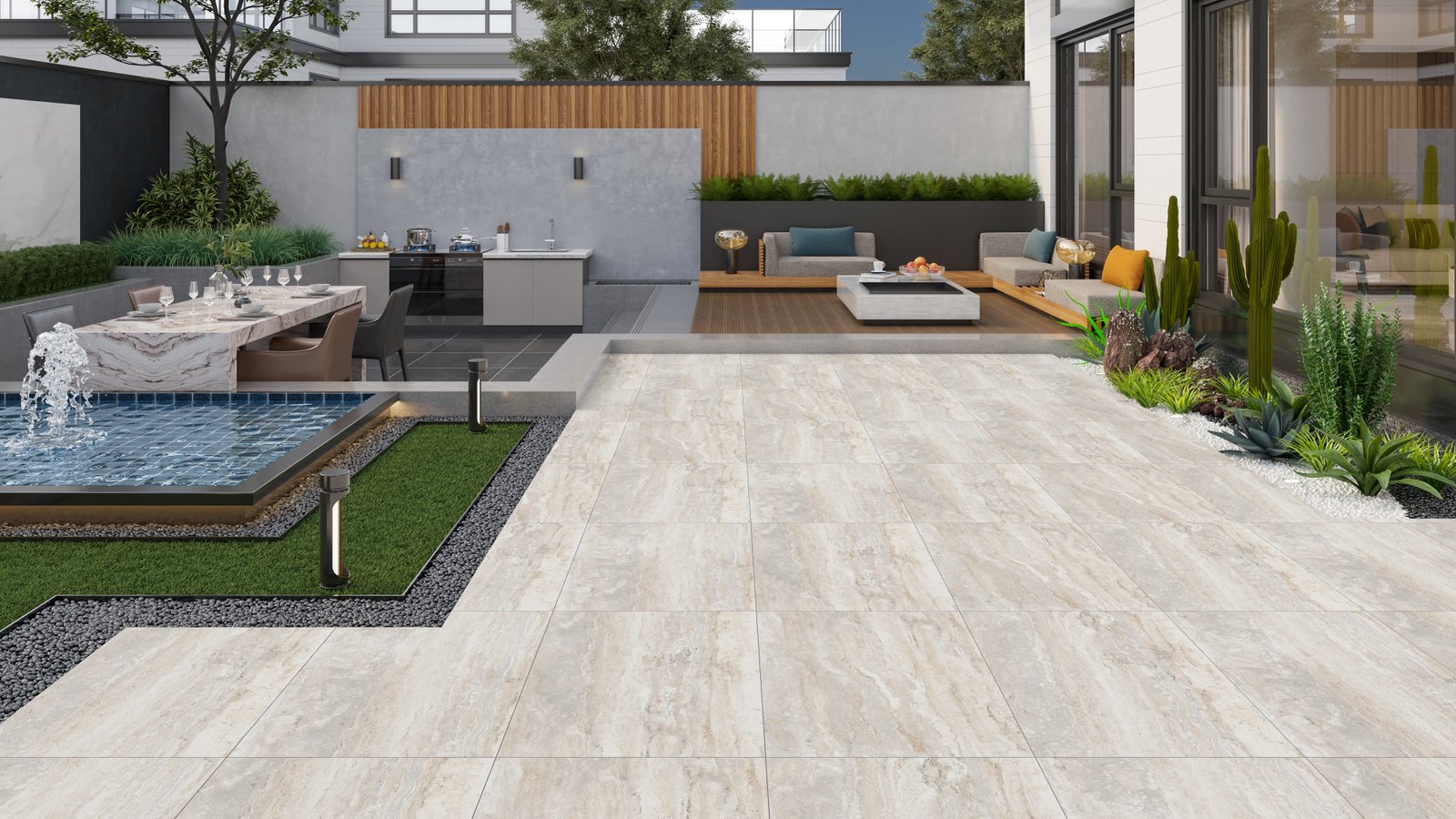 ROMAN TRAVERTINE GREY
